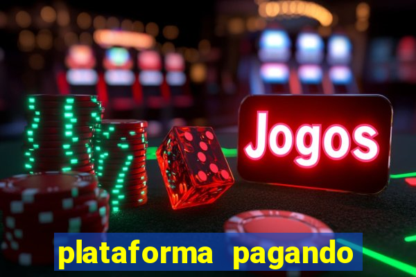 plataforma pagando no cadastro slots